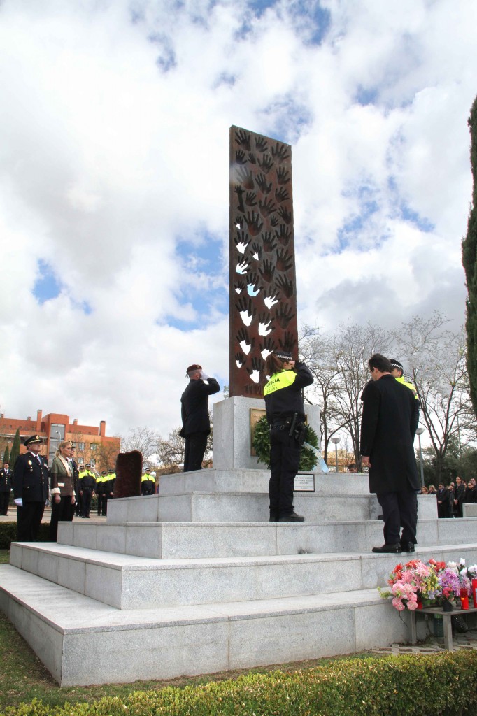 HOMENAJE EN LEGANÉS A LAS VÍCTIMAS DEL 11 M Y EL 3 DE ABRIL EN EL