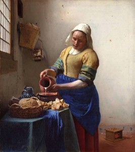 Afamado cuadro de Vermeer. La lechera. / DA