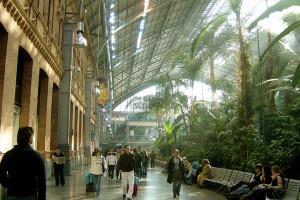 Estacion de Atocha (Madrid).