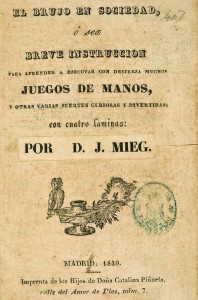 Portada de uno de los libros del Tio Cigüeño (de Juan Mieg).