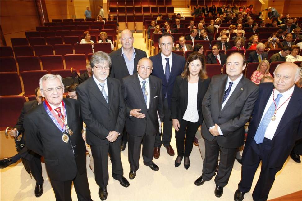 EL AGUA CENTRA LA APERTURA DEL CURSO EN LA REAL ACADEMIA DE CÓRDOBA • EL INGENIERO HIDRÁULICO BASÓ SU INTERVENCIÓN EN EL ARTE DE AFORAR