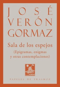 Portada del libro de Verón Gormaz "Sala de los Espejos"