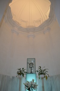 Interior de la Iglesia de Ulea