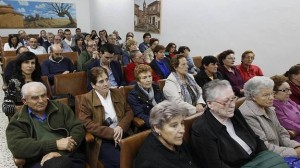 Parte de los asistentes al acto, celebrado en Mayorga. / Gabriel Villamil