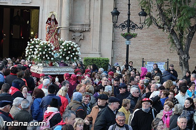 LA «7 TELEVISIÓN REGIÓN DE MURCIA» TRANSMITIRÁ EN DIRECTO LA ROMERÍA DE REGRESO DE LA IMAGEN DE SANTA EULALIA A SU SANTUARIO EL PRÓXIMO 7 DE ENERO