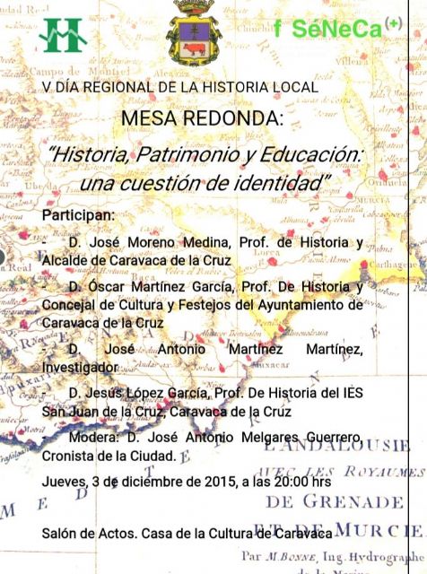 CARAVACA ACOGE MAÑANA EL V DÍA REGIONAL DE LA HISTORIA LOCAL