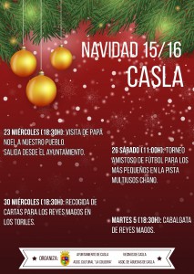 CARTEL NAVIDAD CASLA