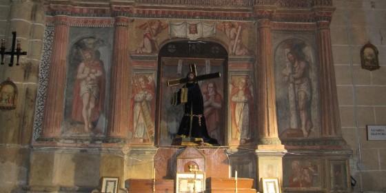 LAS PINTURAS MURALES DE LA IGLESIA PARROQUIAL DE SANTIAGO DEL CAMPO EN CÁCERES, EN PELIGRO DE EXTINCIÓN