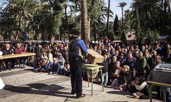 EL BARRIO DE SAN ANTÓN FUE AYER UN HERVIDERO DE GENTE EN EL DÍA DE CELEBRACIÓN DE LA ONOMÁSTICA DEL PATRÓN DE LOS ANIMALES