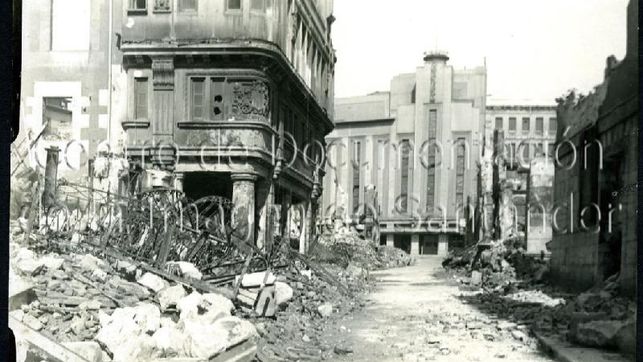 UNA RECREACIÓN, PROYECCIÓN DE IMÁGENES Y EXPOSICIONES PARA CONMEMORAR EL 75 ANIVERSARIO DEL INCENDIO DE SANTANDER • EL FUEGO ACABÓ CON 385 EDIFICIOS Y DEJÓ SIN HOGAR A 10.000 PERSONAS