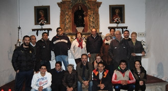 LA HOGUERA DE SANTA BRÍGIDA • LOS VECINOS CONCLUYERON LA FIESTA CON EL CANTO DE LA SALVE EN LA ERMITA DE LA SANTA