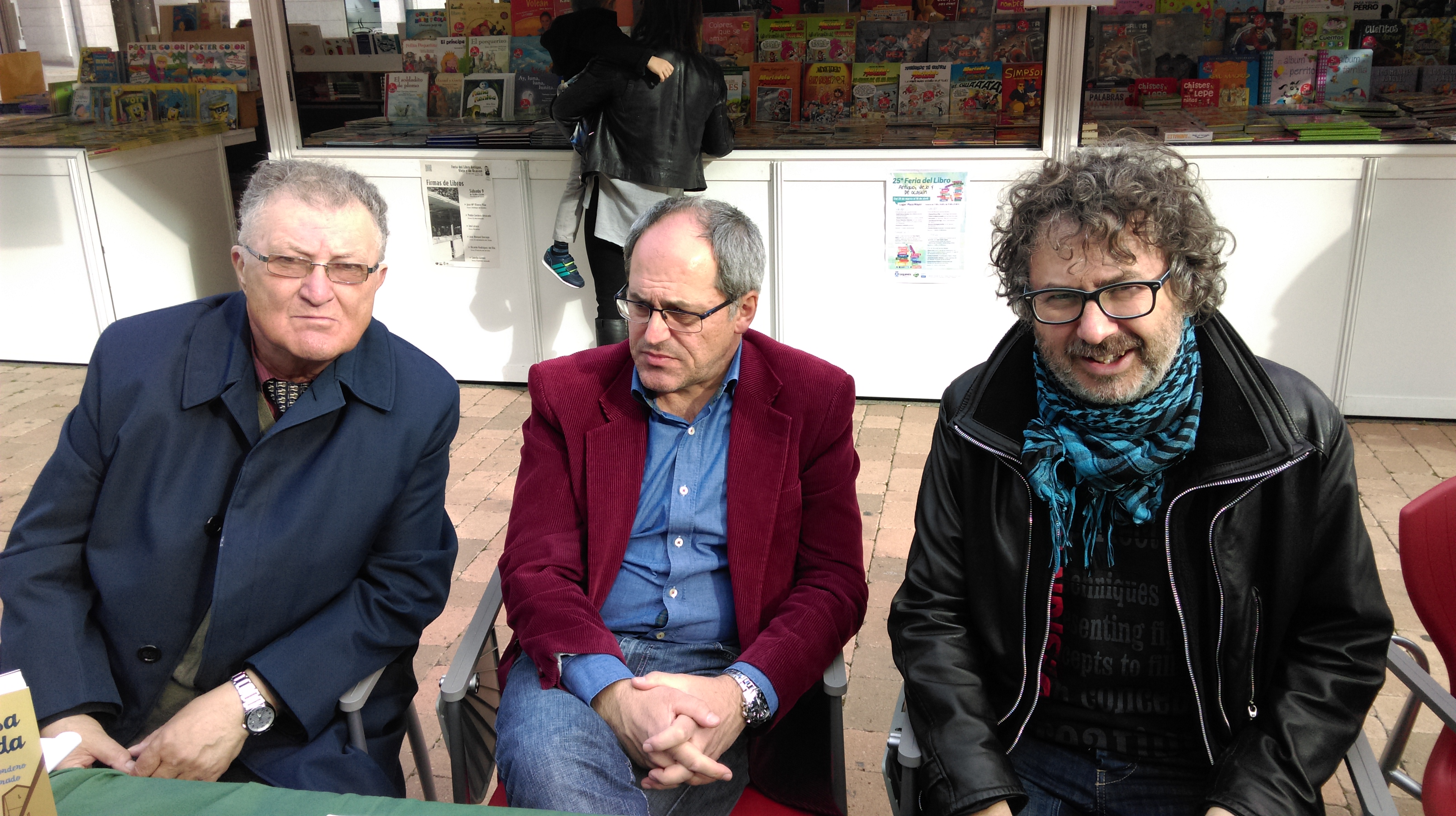 EL ESCRITOR Y CRONISTA OFICIAL DE LA CODOSERA (BADAJOZ) PEDRO CORDERO PARTICIPA EN LA CELEBRACIÓN DE LA XXV EDICION DE LA FERIA DEL LIBRO ANTIGUO Y DE OCASIÓN DE LEGANÉS (MADRID).