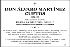 IN MEMORIAN: ALVARÍN EL DE EL TROPEL