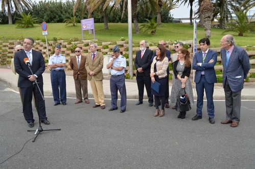 INGENIO GC: ACTO PARA LA DENOMINACIÓN DE LA AVENIDA Y ROTONDAS DEL AEROPUERTO DE GRAN CANARIA