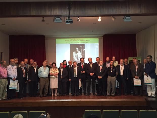 EL ALCALDE ACOMPAÑA AL CRONISTA OFICIAL DE LA CIUDAD DE TOTANA, JUAN CÁNOVAS MULERO, EN EL IX CONGRESO DE CRONISTAS OFICIALES DE LA REGIÓN DE MURCIA, QUE SE CELEBRA EN ALHAMA DE MURCIA