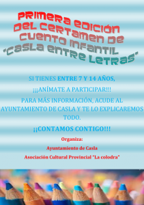 CASLA. I CERTAMEN DE CUENTO INFANTIL