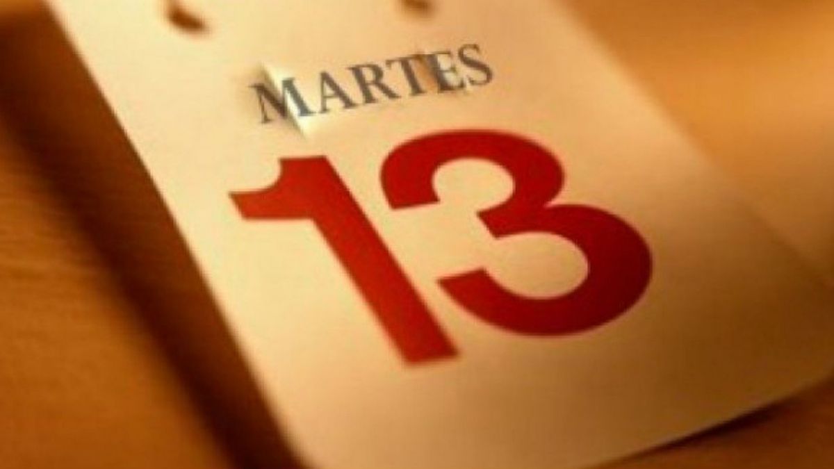 MARTES Y 13