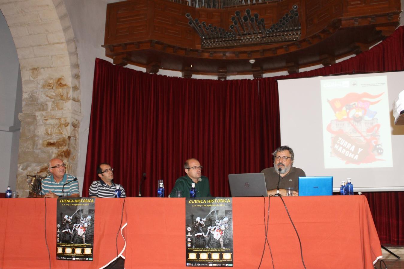 EL CONGRESO DEL TORO DE CUERDA DE 2018 Y ZURRA Y MAROMA PROTAGONIZAN LAS JORNADAS ANTROPOLÓGICAS MATEAS • LA IGLESIA DE SAN MIGUEL ACOGIÓ UNAS JORNADAS EN LAS QUE ESTE AÑO SE HABLÓ A LOS ASISTENTES DEL EVENTO QUE ACOGERÁ CUENCA EN DOS AÑOS Y SE PRESENTÓ EL SÉPTIMO NÚMERO DE LA REVISTA MATEA DE VOCESDECUENCA.ES