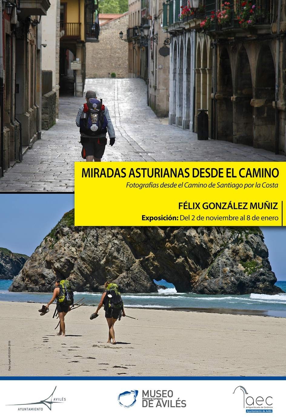 EL MUSEO DE HISTORIA URBANA DE AVILÉS ACOGE LA EXPOSICIÓN ‘MIRADAS ASTURIANAS DESDE EL CAMINO’ DEL FOTÓGRAFO FELIX GONZÁLEZ MUÑIZ