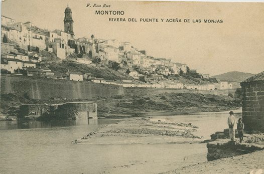 NUESTRO MONTORO • VISTA TOMADA DESDE LOS BATANES DE PAÑOS PARDOS DE LA PARADA DE LAS MONJAS