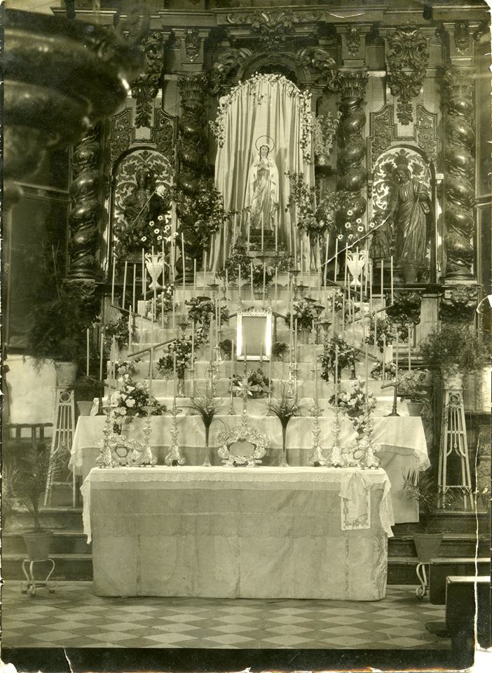 LA CANDELERÍA Y EL USO DE VELAS. ALTAR MAYOR DE SAN BARTOLOMÉ