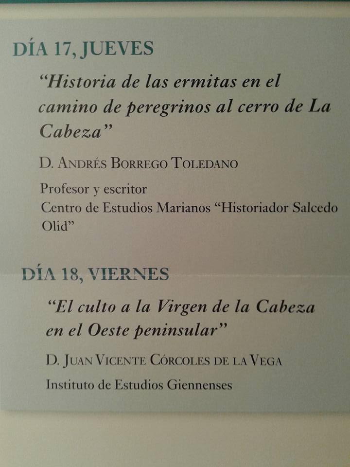 EL VIERNES, NUEVA CONFERENCIA DE ENRIQUE GÓMEZ, CRONISTA OFICIAL DE ANDÚJAR (JAÉN)