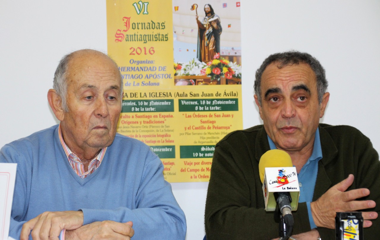 TRES CONFERENCIAS, UNA EXPOSICIÓN Y UN VIAJE EN LAS JORNADAS SANTIAGUISTAS EN LA SOLANA (CIUDAD REAL)