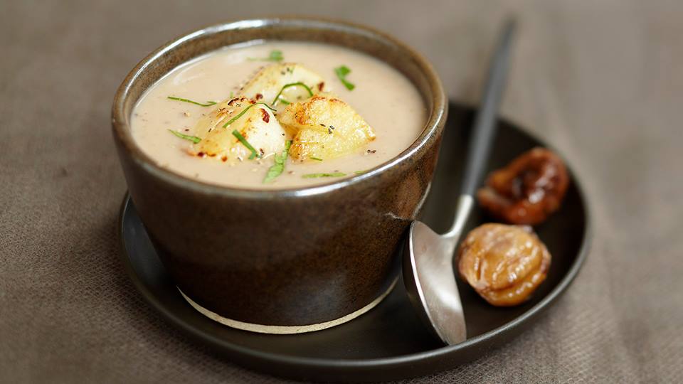 SOPA DULCE, EXTREMEÑA, DE CASTAÑAS