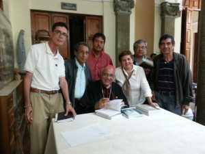 UNA DELEGACIÓN DE CRONISTAS OFICIALES DE VENEZUELA COMPARTIERON CON EL CARDENAL PORRAS