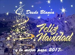 ÁNGEL RÍOS MARTÍNEZ, CRONISTA OFICIAL DE BLANCA (MURCIA), FELICITA LA NAVIDAD