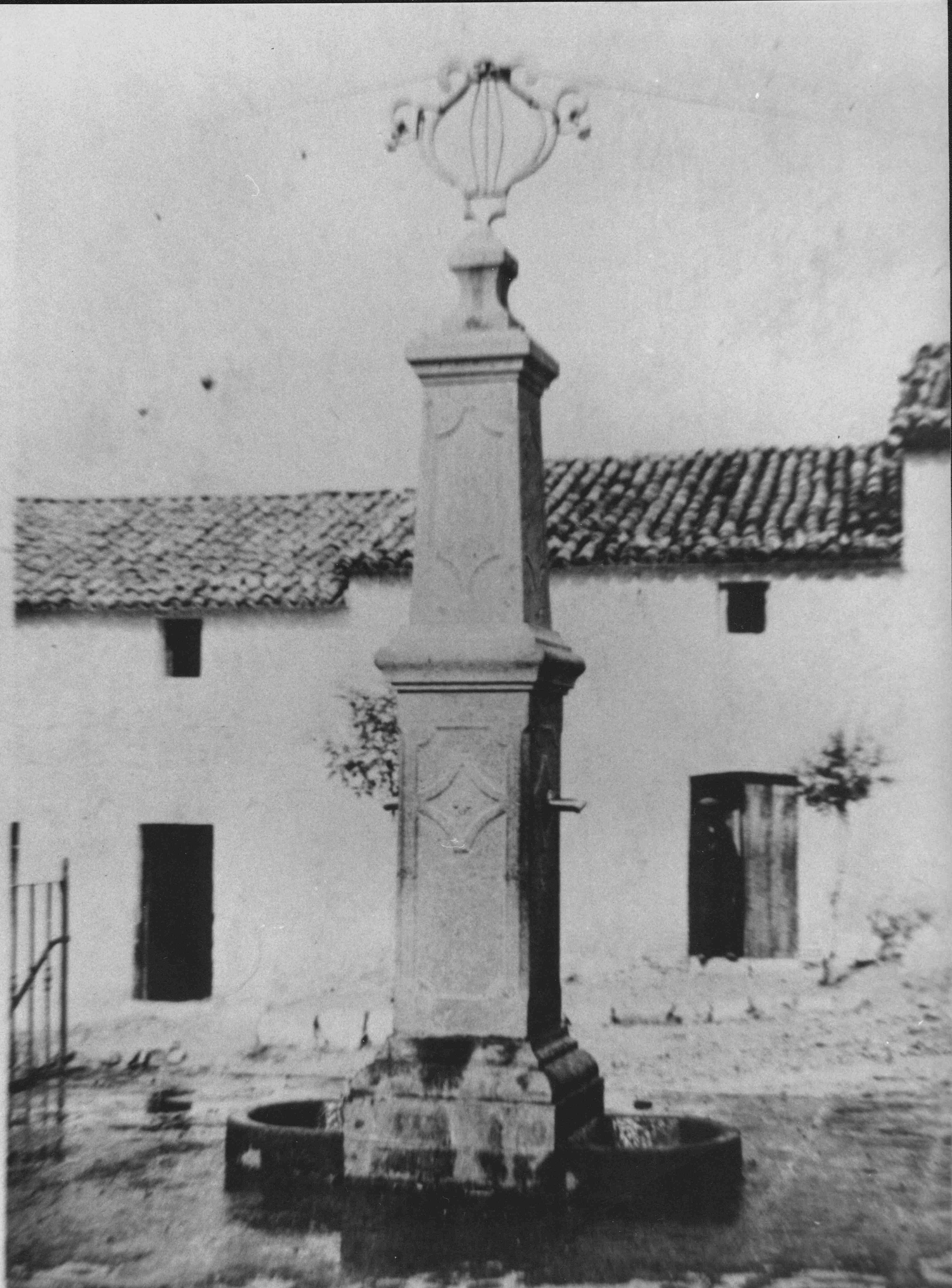 LAS FUENTES DE VILLANUEVA DEL ARZOBISPO. FUENTE DEL “CAMINO VIEJO”