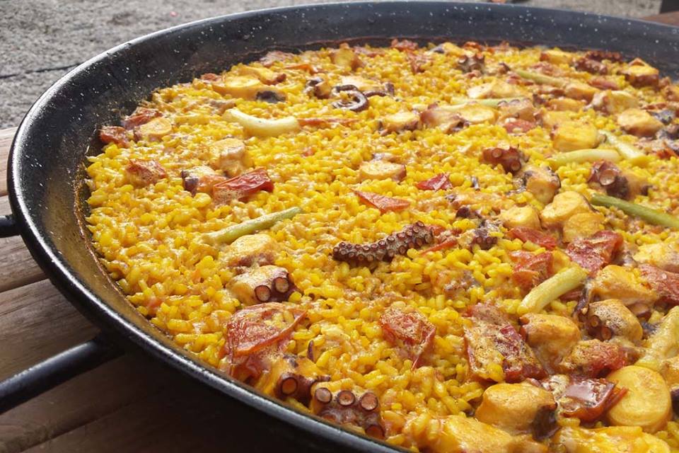 ARROZ CON «PULPU DE PEDRERU»