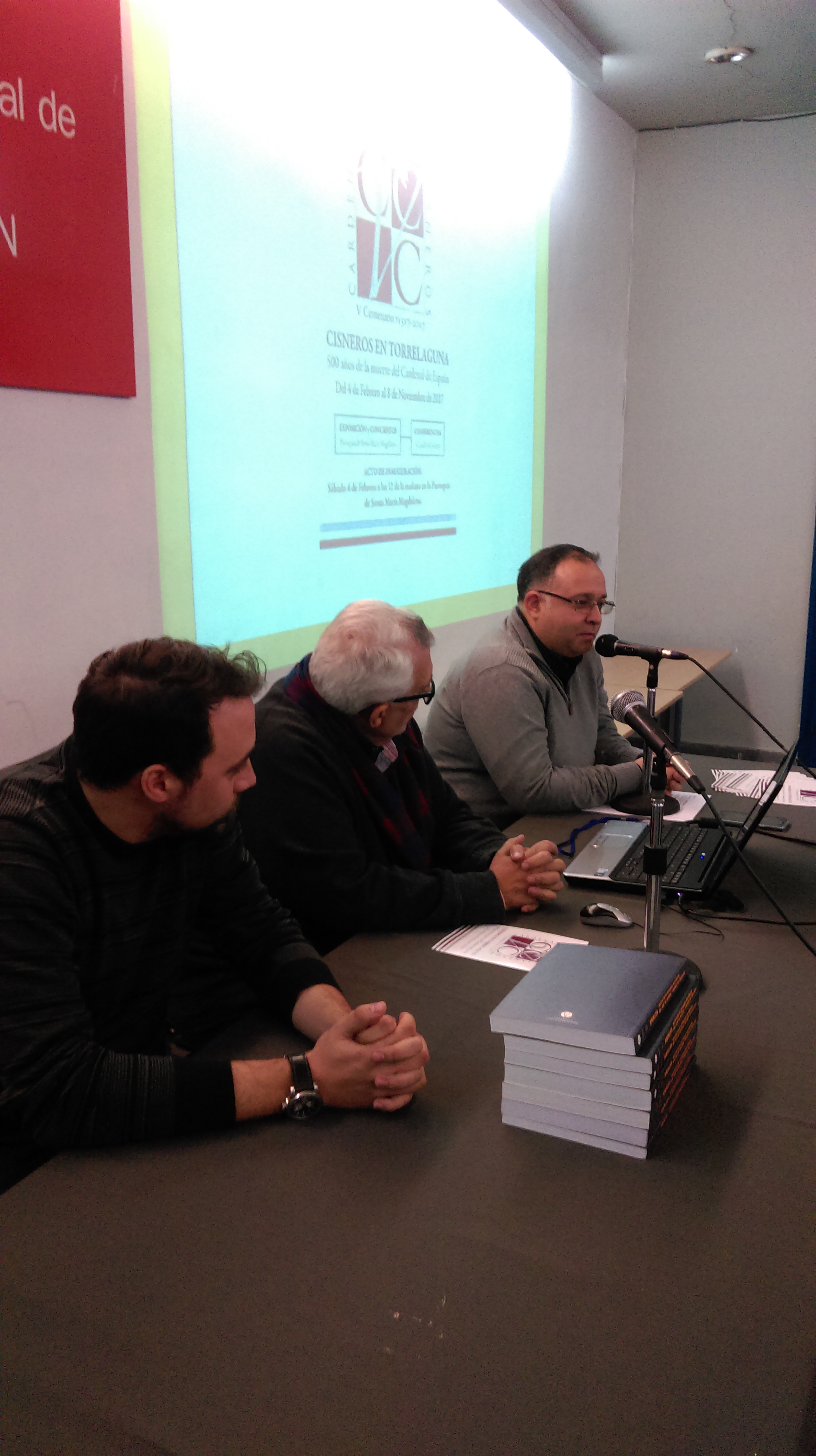 EL ESCRITOR E HISTORIADOR MARIANO J. CID PRESENTA EN EL CICLO DE CONFERENCIAS DEL INSTITUTO DE ESTUDIOS HISTORICOS DEL SUR DE MADRID, LA HISTORIA DEL CARDENAL CISNEROS Y LA VIDA DE TORRELAGUNA