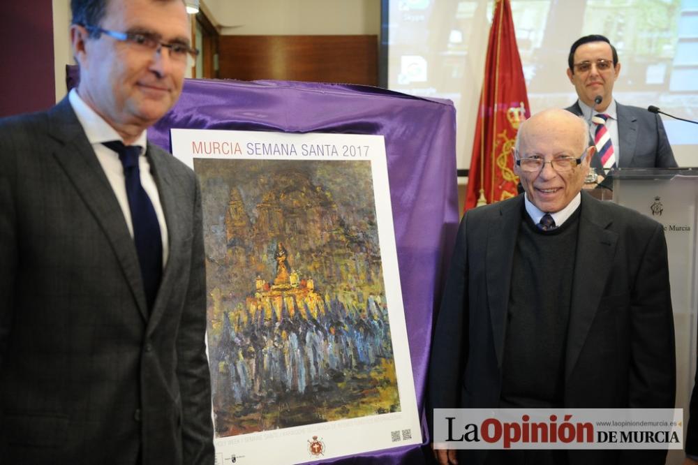 FULGENCIO SAURA MIRA, CRONISTA OFICIAL DE FORTUNA, ILUSTRA LA SEMANA SANTA DE MURCIA 2017