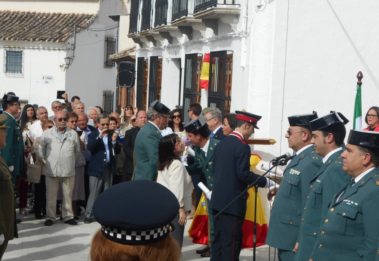 HOMENAJE A LA GUARDIA CIVIL EN LA ALDEA DE EL CAÑUELO