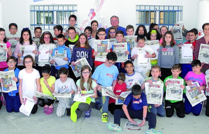 HABITUADOS AL PLACER DE LA LECTURA • ALUMNOS DEL COLEGIO SANTIAGO APÓSTOL DE VALDEPEÑAS DE JAÉN SE ANIMARÁN A ESCRIBIR