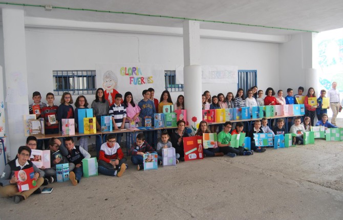 ESCOLARES CELEBRAN EL DÍA DEL LIBRO EN VALDEPEÑAS DE JAÉN