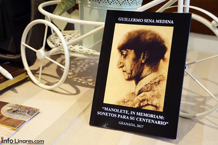 “MANOLETE, IN MEMORIAM”, EL LIBRO DE GUILLERMO SENA, CRONISTA DE LINARES (Jaén), YA HA SIDO PRESENTADO