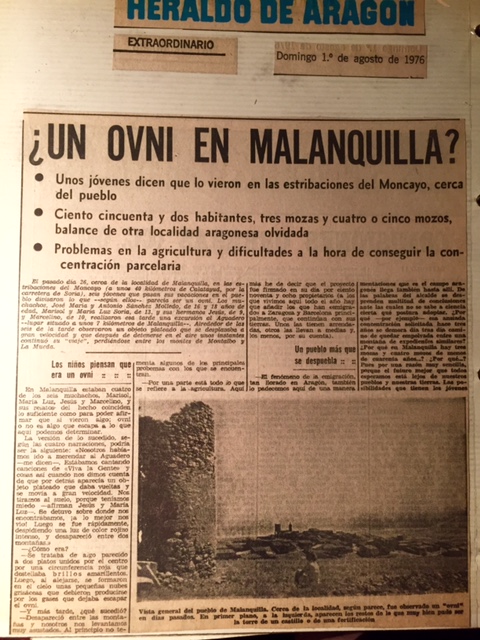 EL OVNI DE MALANQUILLA