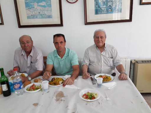 COMIDA DE HERMANDAD DE LA ASOCIACIÓN DE JUBILADOS Y ACTIVIDADES DE “LA COLODRA”