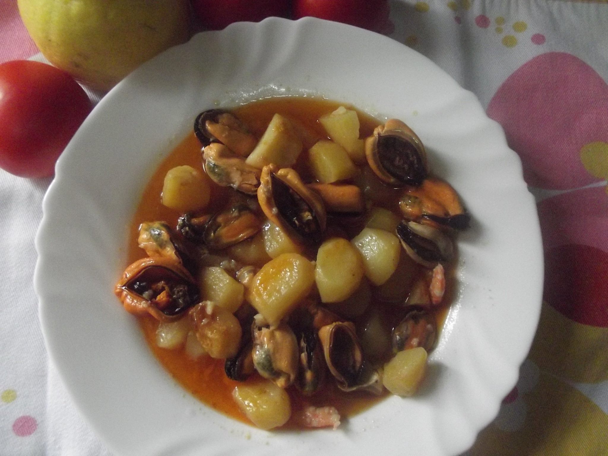 PATATINES CON MEJILLONES