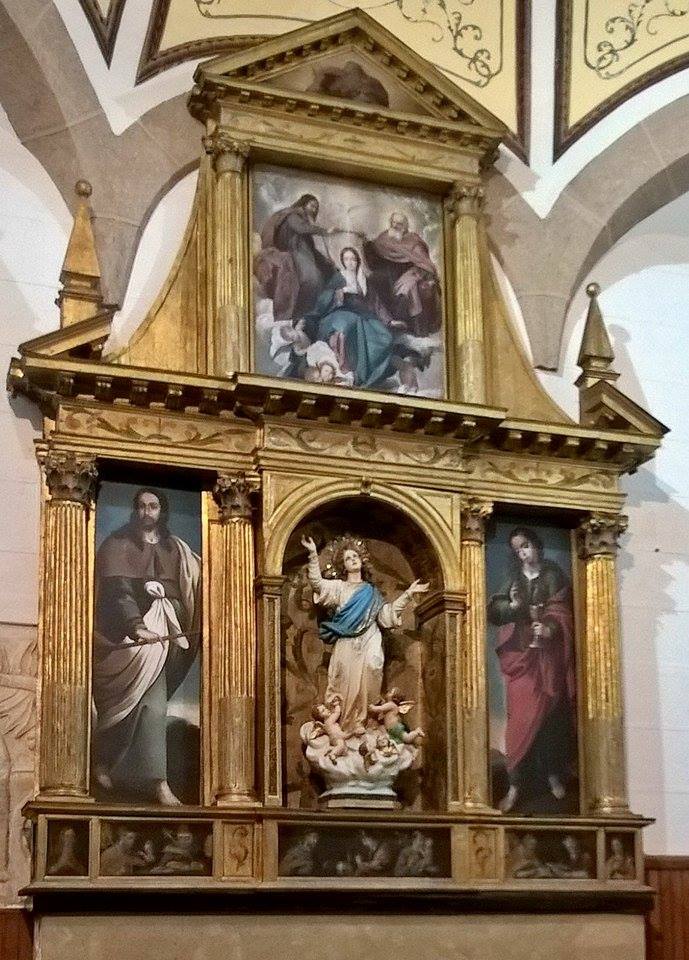 RESTAURACIÓN DEL RETABLO MAYOR DE LA PARROQUIA DE LA NAVA DE SANTIAGO