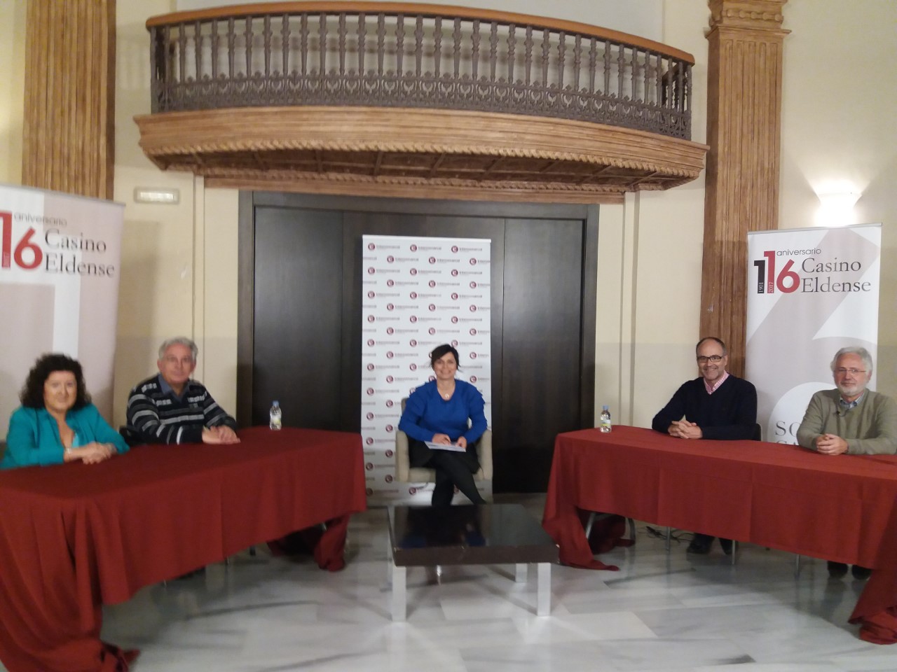 TERTULIA DE CRONISTAS EN EL CASINO ELDENSE