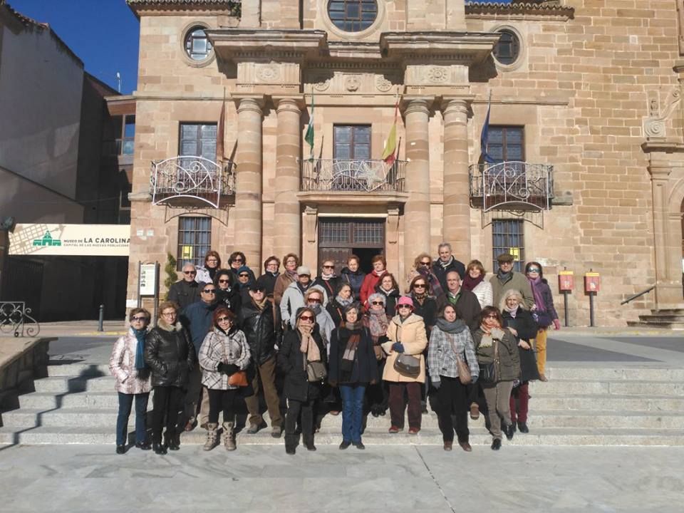 VISITA A LA CAROLINA DEL «TALLER DE RUTAS Y BATALLAS» DE LA UNIVERSIDAD POPULAR DE JAÉN