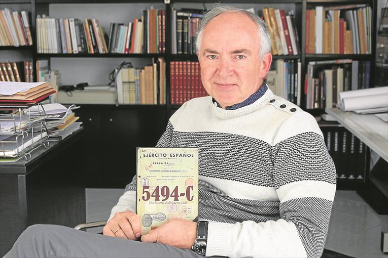 UNA HISTORIA DE LA GUERRA CIVIL. EL SEGORBINO RAFAEL MARTÍN PUBLICA SU SEGUNDA NOVELA TITULADA ‘5494-C’