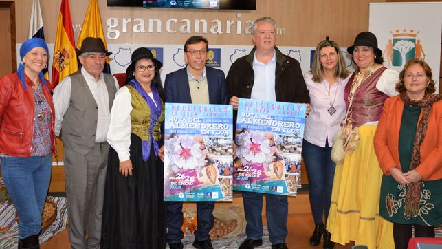 LA RUTA DEL ALMENDRERO EN FLOR EN VALSEQUILLO (GRAN CANARIA) SE CELEBRARÁ DEL 24 AL 28 DE ENERO