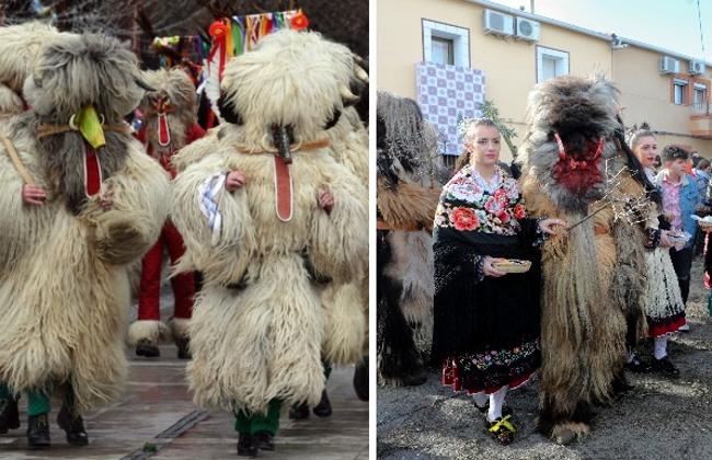 LAS ‘CARANTOÑAS’ DE ACEHÚCHE (EXTREMADURA) TIENEN SU RÉPLICA EN LOS KÚKERI BÚLGAROS