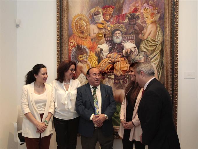 EL PINTOR JUAN RODRÍGUEZ VALDÉS RECIBE EL TÍTULO DE HIJO PREDILECTO DE BADAJOZ