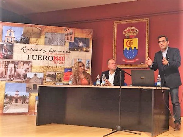 CONFERENCIA SOBRE EL FORO DE LAS NUEVAS POBLACIONES DE SIERRA MORENA Y ANDALUCÍA