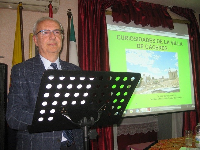 SANTOS BENITEZ FLORIANO EN LA XXXIV SEMANA CULTURAL DE TORREJÓN DE ARDOZ (MADRID)